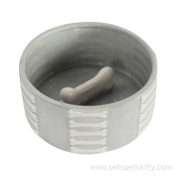 Wholesale Ceramic Pet Feeding Dog Cat Bowl